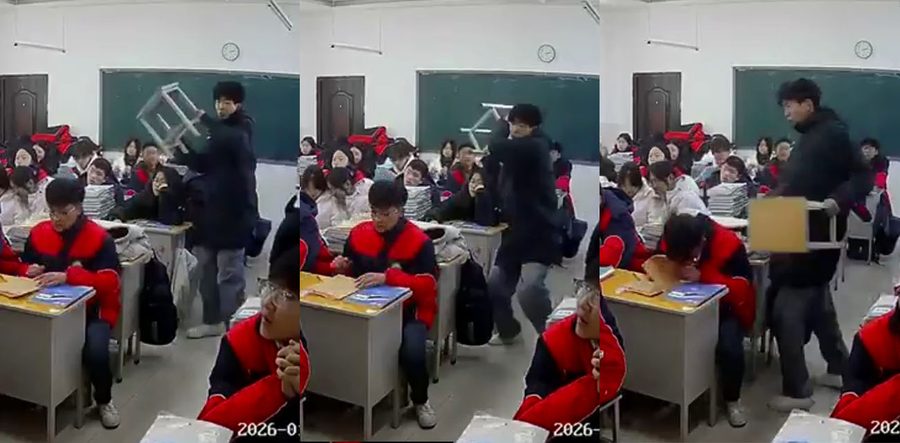 监控铁证如山！河南巩义京师杜甫公学教室板凳砸头霸凌，反转闹剧谁在和稀泥？