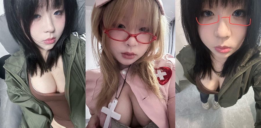 少女镜前自慰反差炸裂！清纯母狗学生对着镜子发骚，粉嫩小穴被无套内射白浆爱液狂流
