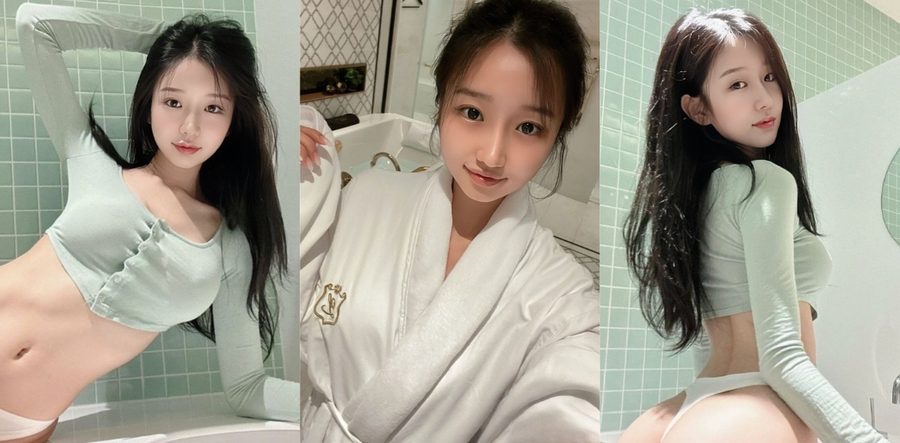 极品健身女大学生夏瑜 私拍大尺度写真 蜂腰肥臀黄金身材 犹抱琵琶半遮面