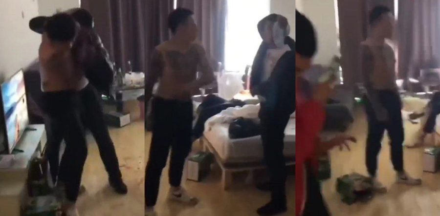 儿子拳打脚踢亲爹致喷血倒地 背后藏着惊天乱伦家丑，视频完整细节拉满！