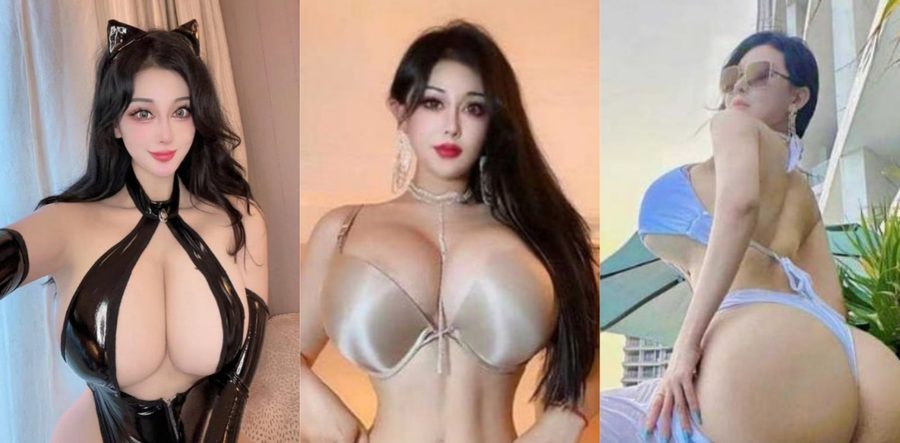 抖音百万粉巨乳博主 大诗瑶 环球华裔小姐冠军 表面甜妹私下顶级炮架 后入榨精视觉炸裂