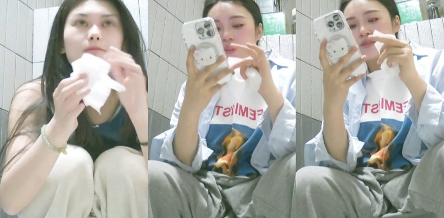 商场偷拍 顶级职场女神商场女厕内急嘘嘘 近距离偷拍粉嫩鲍鱼尿湿职业装 表情迷离水流一地
