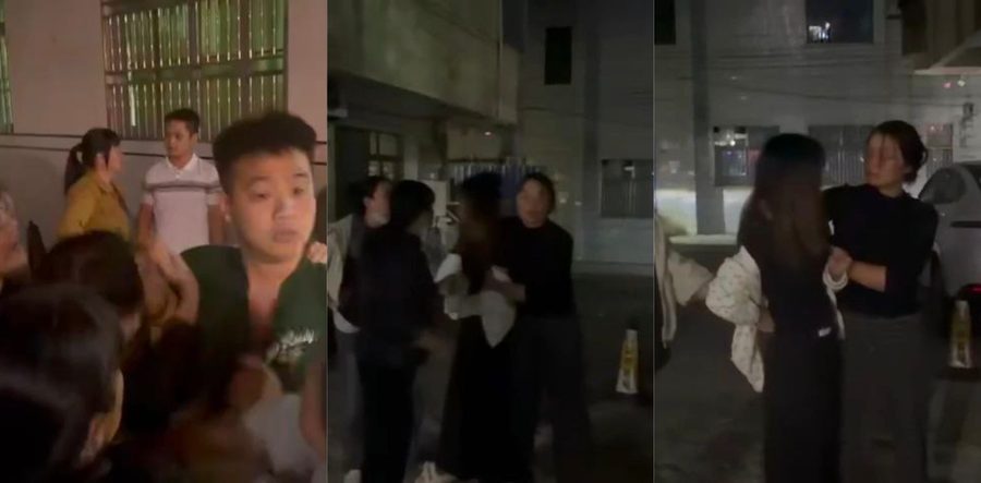 捉奸大戏！上门女婿勾引小姨子偷情被抓现行原配叫人当街围殴 偷情视频被曝光妹妹身材巨好