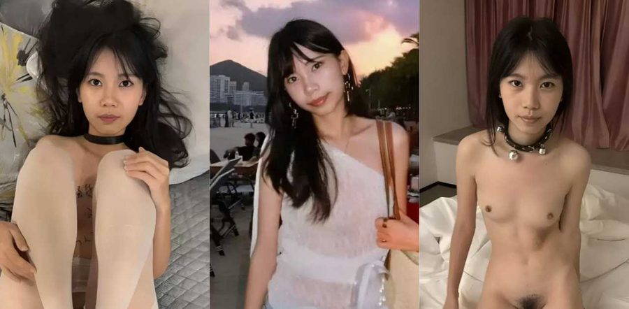湖南师范大学大二清纯学妹刘若莹不雅约炮流出，反差母狗发情吞吃大屌饥渴求操