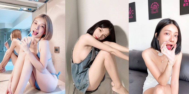 台湾insZhen祯塌房，清纯高颜值身材巨乳晃动翘臀摇晃跪舔男友肉棒，福利视频全网疯传