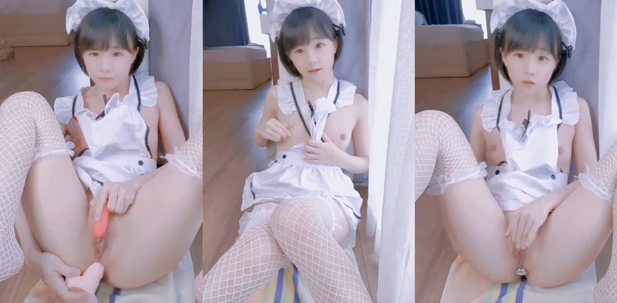 loliburin 极品网黄私拍福利 穿着女仆白丝装大胆自慰白虎嫩穴视频流出