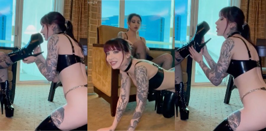 双女寸止挑战 巨乳翘臀美穴白虎跟随节拍套弄肉棒 挑战者小心晕厥