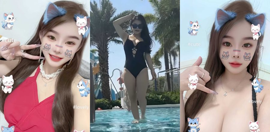 抖音网红布丁喵下海600一炮！巨乳反差外围女 口交喷水后入爆干视频曝光