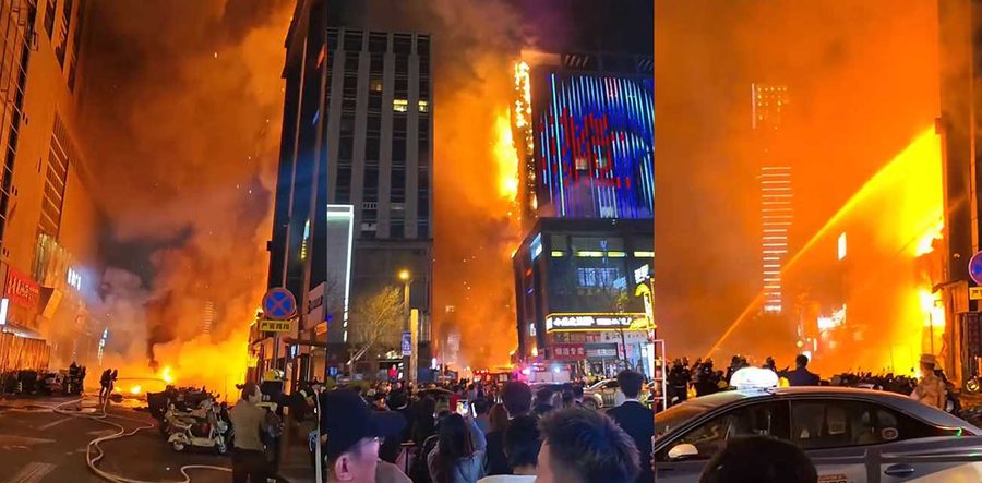 太原高层建筑突发大火！小店区亲贤北街猛烈燃烧，已致3人死亡23人受伤！