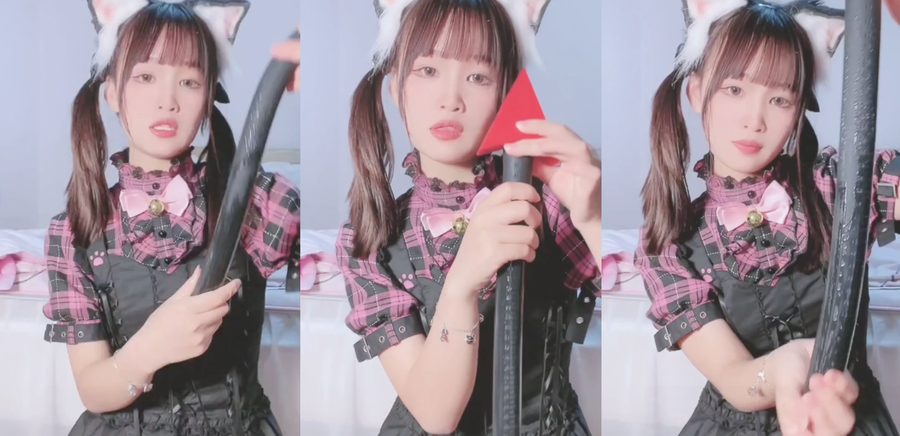 武汉理工大一白虎学妹自慰 肥硕肉臀诱人无比 超长阳具自慰狠插到底 娇嫩玉穴汁水横流
