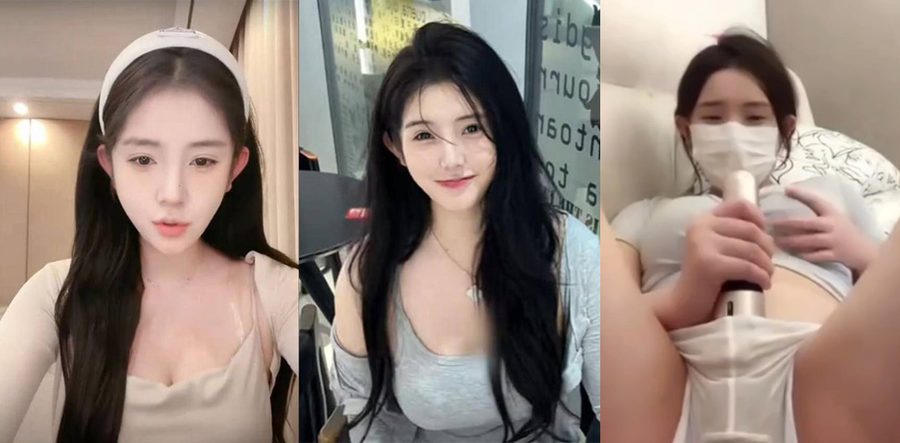 抖音百万网红童锦程绯闻女友MH黑历史曝光，黄播时期胸口痣实锤本人，邻家甜妹秒变淫荡主播！