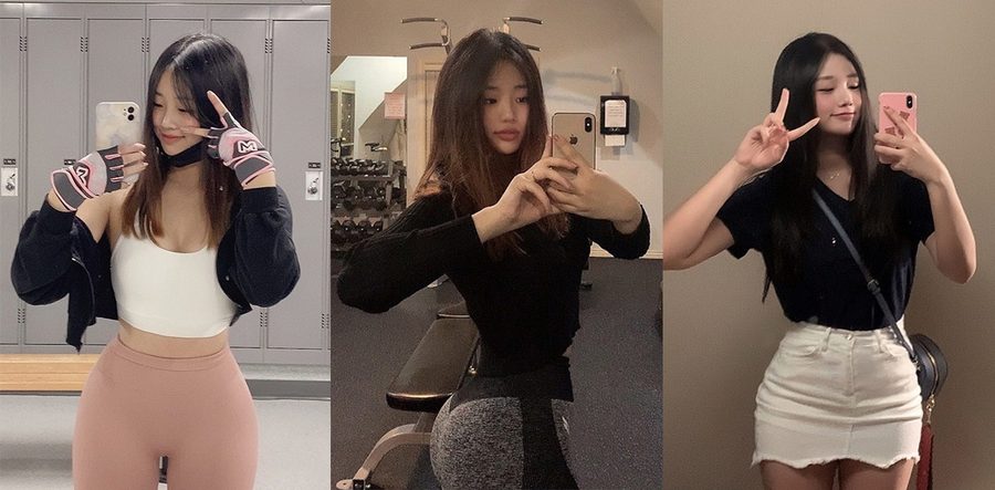 爆裂高潮！韩国健身女神yunseo露脸道具狂玩，八块腹肌绷到发抖，粉丝直呼这腿这腰太要命！