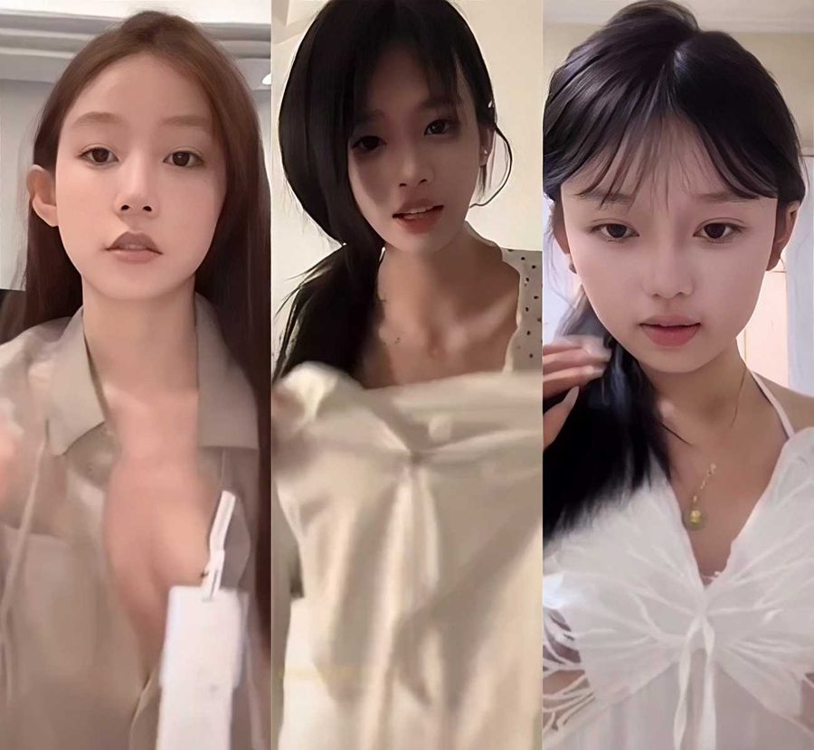 抖音网红直播走光合集第二弹 徐婉婷 高颜值女神为流量故意漏奶露逼 淫态炸裂
