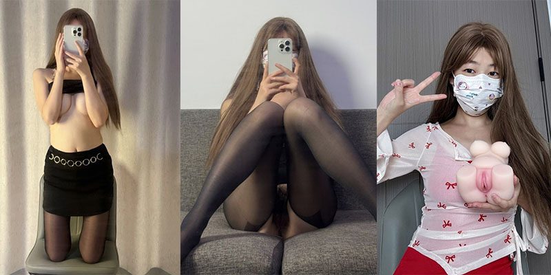 福利姬黎吧反差视频全网疯传，清纯外表下丰腴翘臀身材床上自慰到喷水高潮，从乖巧小仙女瞬间堕落成全网最淫荡的母狗