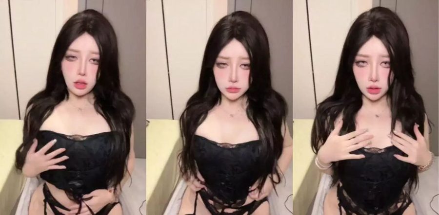 抖音神颜女神喵酱崽大尺度私拍 阿黑颜盯射眼神勾魂拉丝 玉乳娇艳欲滴闪耀淫光！