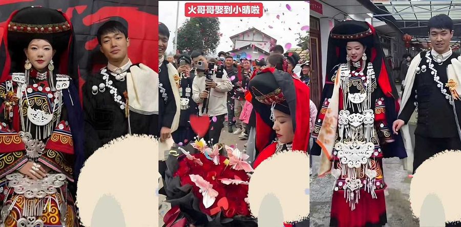 彝族绿帽网红HGG火哥哥大瓜炸裂！小晴结婚一个月卷走200万拆迁款出轨大哥 火哥哥报警追回180万后还复合接盘