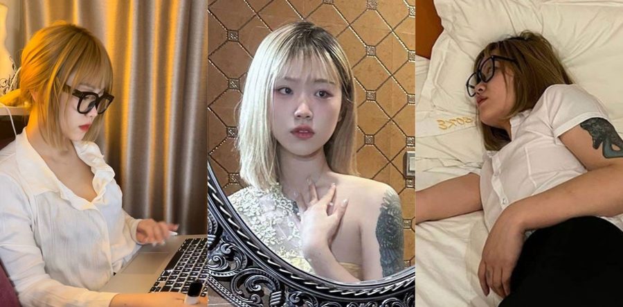 大连沙河口反差女神 张文珍 私密视频 职场纹身美女化身铭文骚货 视频尺度超大口交后入喷射全身