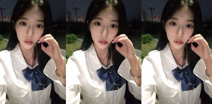 反差母狗Starluck李林恩，清纯大学生夜晚变极致小母狗骑乘碳水王子，绿帽男友翻墙崩溃