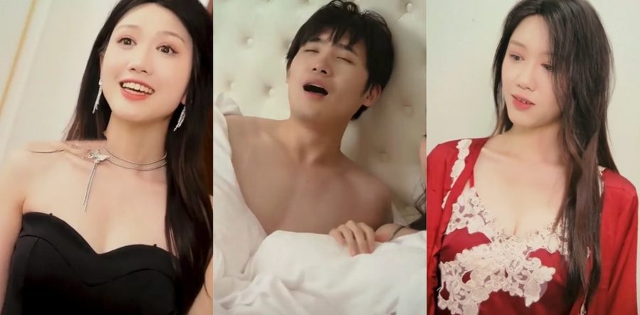 国产擦边短剧完美人设 男主小虎深夜私约如烟湿身肉搏 全程大尺度互动剧情