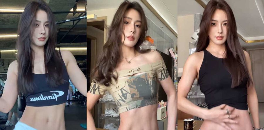 抖音究极BBW肥臀巨乳健身婊金子人性爱视频曝光 人前名媛人后母狗 浴室激情性爱无套后入