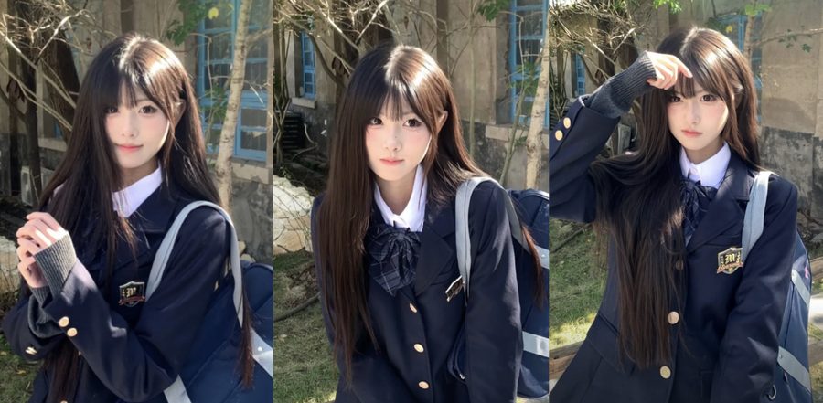 反差母狗 杭州外国语大一清纯校花私拍视频 穿学生服和黑丝被无套玩弄