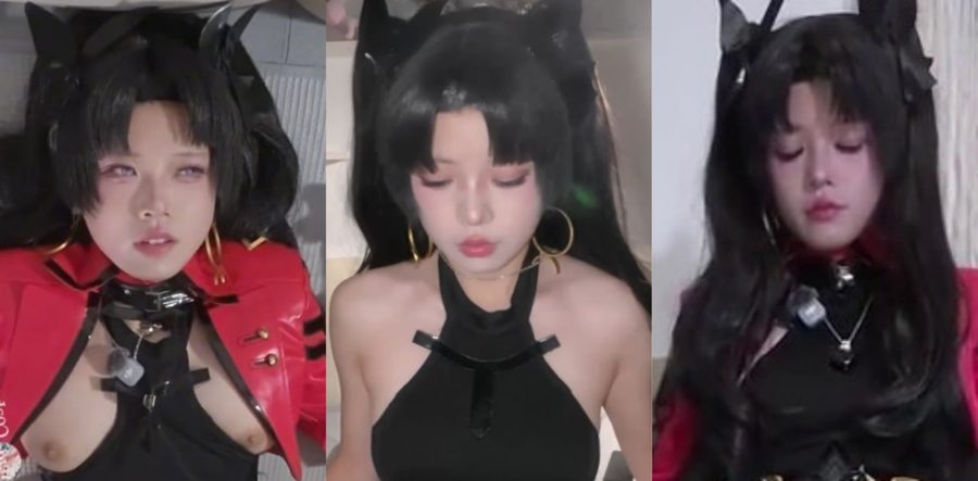推特福利姬极品阿黑颜巨乳女神 咕姆gomu cosplay远坂凛足交骑乘榨精 掐脖子爆操高潮内射