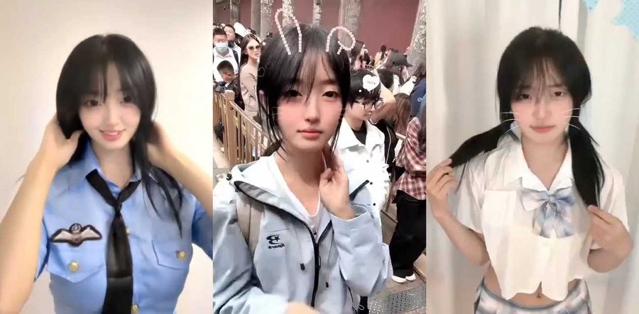 陕西反差清纯萌妹 青玉案 抖音风裸舞福利流出 双马尾小网美大尺度自慰