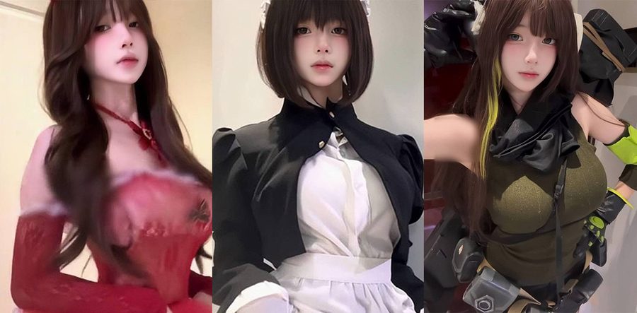 抖音网红小木町小木挺私拍流出！白天甜美清纯百万吸粉 私下竟变身极品骚母狗？