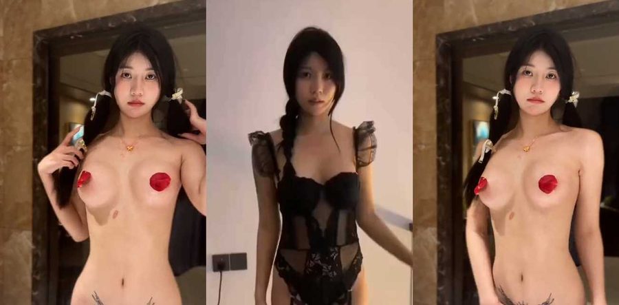 抖音百万粉丝网红 鱼神 福利大合集 标志性淫纹实锤 多套制服一口气看完