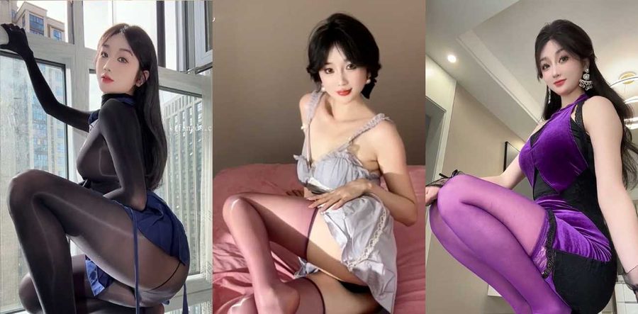 抖音67万粉网红 小久红 私人定制福利流出 高颜值丝袜御姐脸穴同框自慰