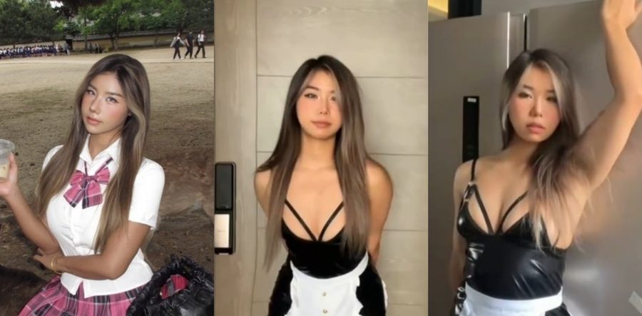 抖音高颜值性感黑皮辣妹 黑闰润 首次定制剧情上门家政女仆 把人迷得神魂颠倒