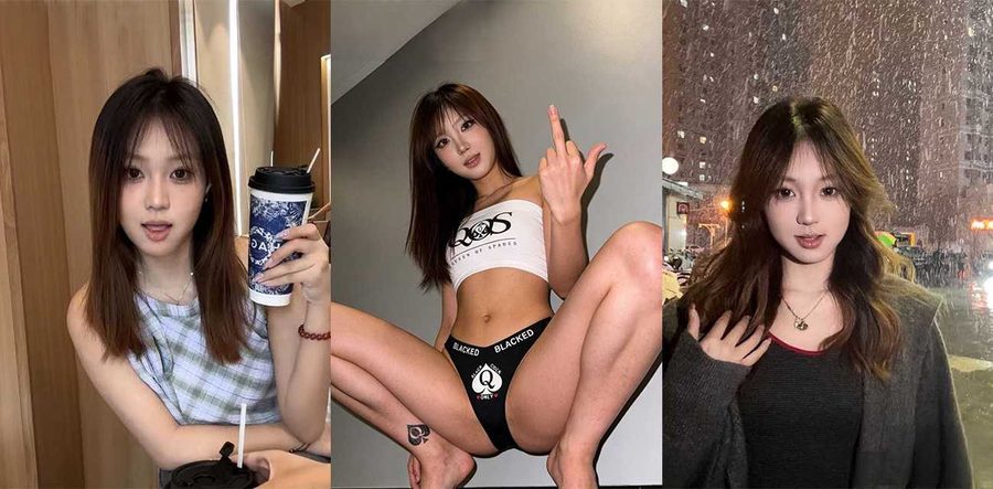 抖音网红东绿柿欧美旅游变身淫纹尤物！骚照视频公开看得人瞬间血脉喷张！