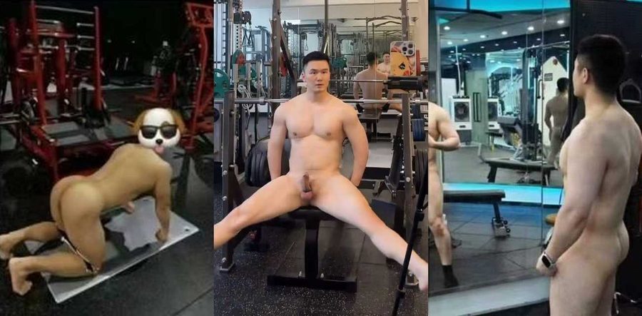 广州佳禾健身房壮男全裸私教 pt坤后庭激烈开发 汗水呻吟禁忌健身派对