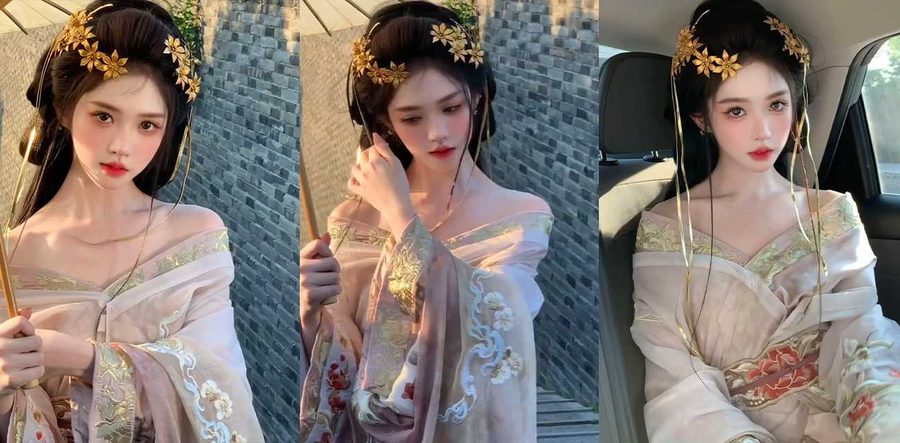 绿帽淫妻博主丝袜小淫妻 古风丝袜淫妻被单男干到失控 老公视频查岗不停 骚逼夹爆内射满屏