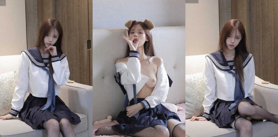 推特顶级颜值女神 小小绘 会员大尺度自慰作品 超绝美乳自慰后入