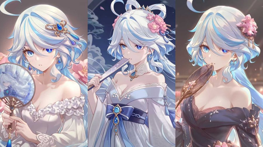 原神新作 女神芙宁娜户外露出勾引冒险者 各种体位做爱从白天干到黑夜