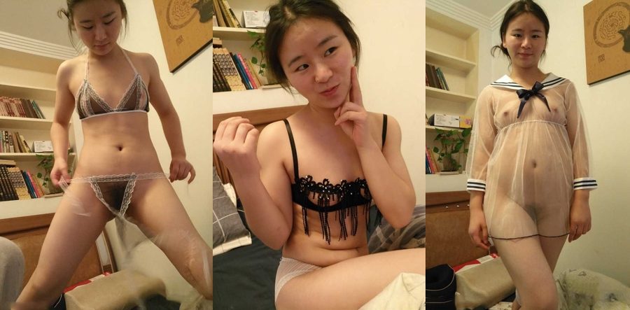 真实良家少女露脸调教 各种透明情趣衣大尺度私拍 风骚母狗口爆吞精 小嘴秒变精盆肉便器！